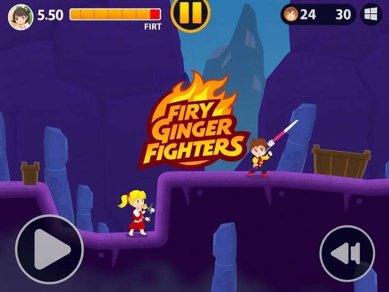 Intense Combat in Fiery Ginger Fighters Fiery Ginger Fighters Gameplay